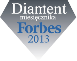 Diament miesięcznika forbes logo