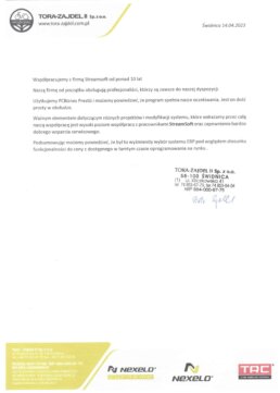 Tora Zajdel Referencja