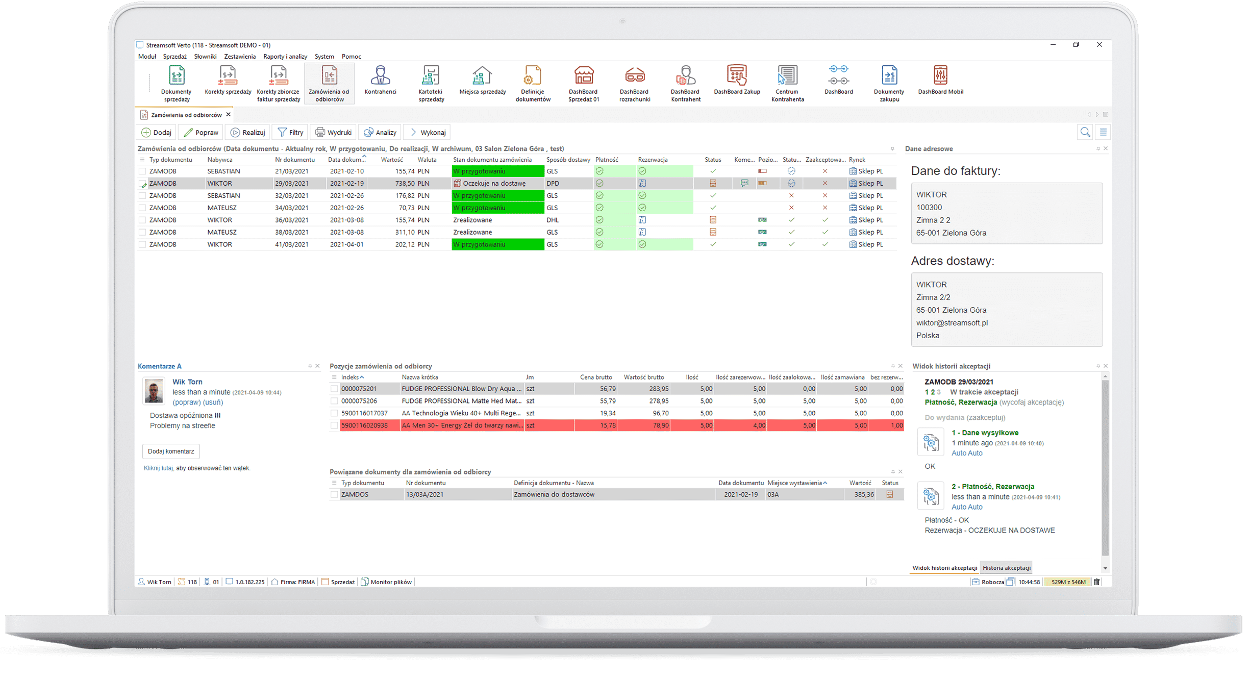 Integracja z systemami sprzedażowymi