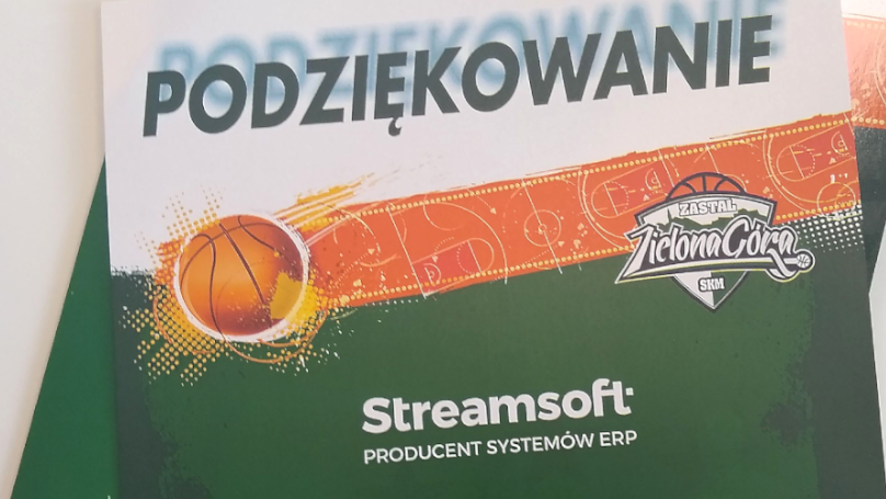 Podziękowania dla Streamsoft od SKM Zastal